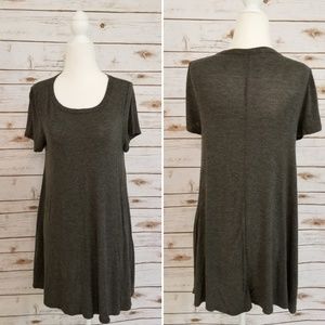 Acemi T shirt Dress - Grey